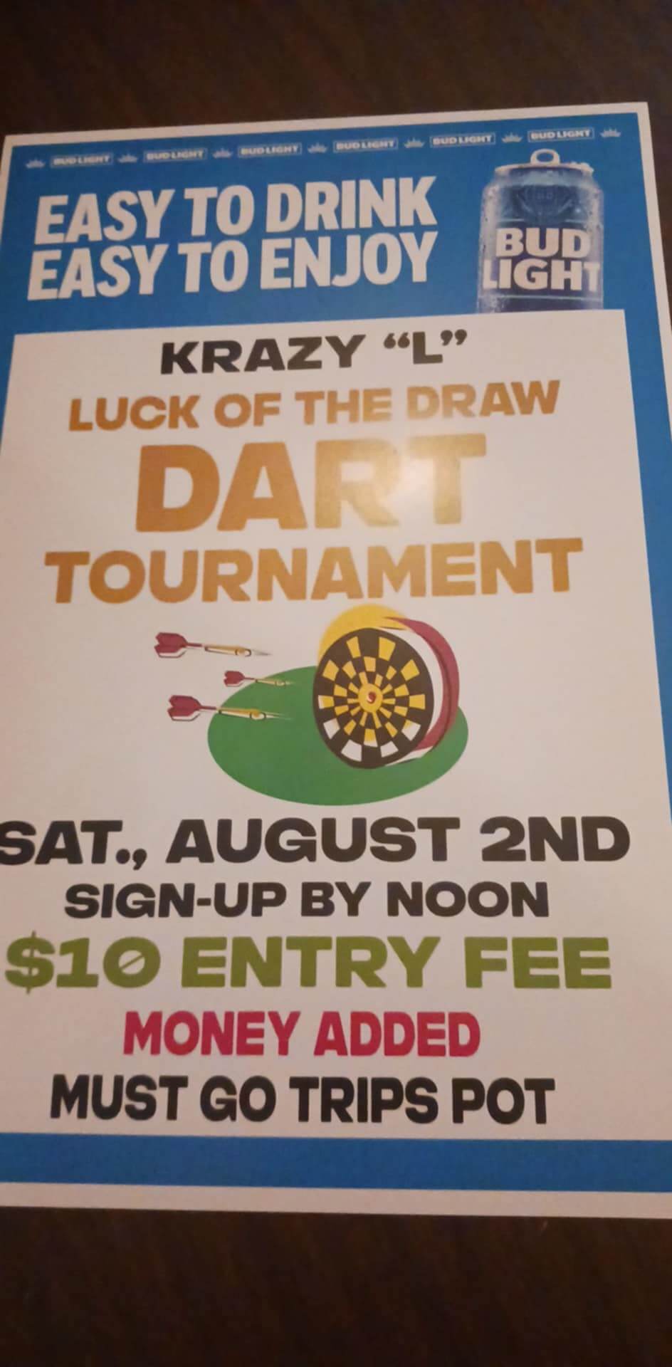 Krazy L LOD Dart Tournament @ Krazy L | La Crosse | Wisconsin | United States