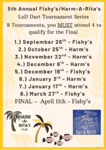 5th Annual Fishy's/ Harm A Ritas LOD Series @ Harm A Ritas | Mauston | Wisconsin | United States